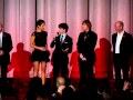 Discurso adentro del Cinema previo a la Premiere en Londres de HP7.1