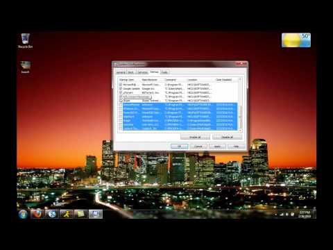 how to remove lync from startup windows 7