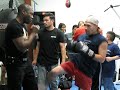 Sugarfoot training Marlone Chavarria