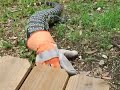 Glove puppet master tegu playtime