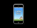 Letter Quiz Kids iPhone App Teaser - TantrumApps.com