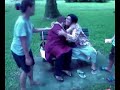 makcik aku takut dengan ulat