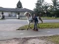 Skating with your horse Skating with your horse