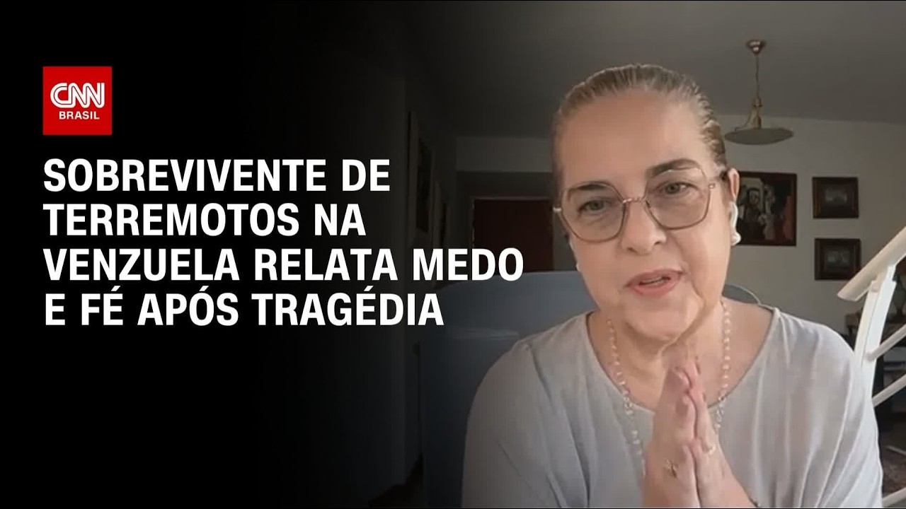 “Peço a Deus para viver um dia de cada vez”, diz brasileira sobrevivente de terremoto na Venezuela |