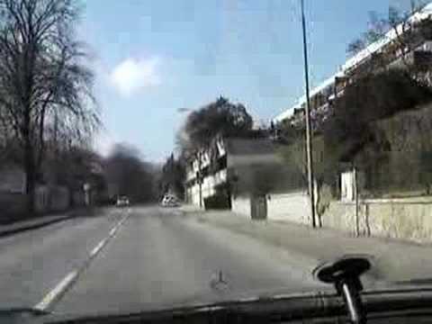 Driving in Klosterneuburg (Austria)