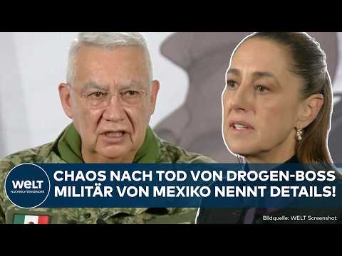 MEXIKO: Chaos nach Tod von Drogen-Boss! Armee und Prä ...
