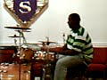 chris on the drums 1