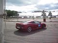 Ferrari making donuts