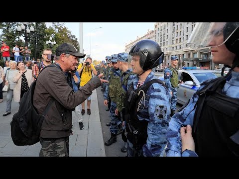 Tausende Menschen bei Protestmarsch: Russland wird ...