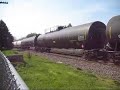 Norfolk Southern: Two Really Long Trains, 33A and 19G, Meet Norfolk Southern: Two Really Long Trains, 33A and 19G, Meet