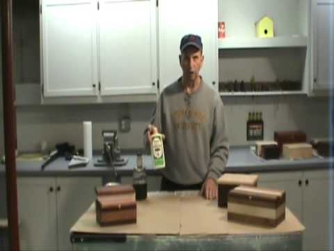 how to finish with tung oil