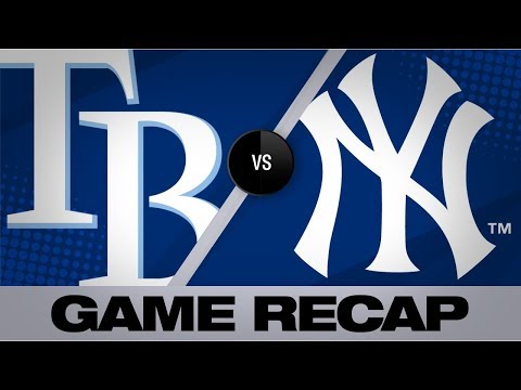 Video: d'Arnaud's 3-homer game leads Rays | Rays-Yankees Game Highlights 7/15/19