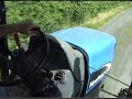 Trip to silage field with a New Holland tractor & Redrock