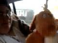Jessie and I in the car