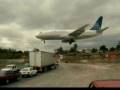 Low approach over traffic - landing