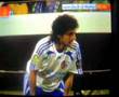 aimar ايمار يقف امام خط التماس كأنه يلعب..
