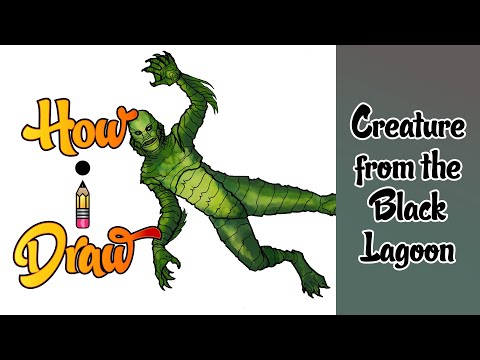 video-linktoworks-How I Draw Creature from the Black Lagoon from...