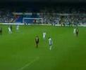 leeds v hartlepool kandol attemt over head kick