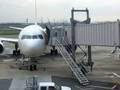 羽田空港 ボーディングブリッジ 航空機と接続