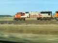 BNSF SD75M Helpers @ 60-70 mph BNSF SD75M Helpers @ 60-70 mph