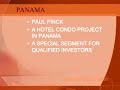 Millionaire Real Estate Club 0708-11: Profits In Panama Millionaire Real Estate Club 0708-11: Profits In Panama
