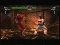 Soul Calibur 4- My Charatcer Creation/ m.bison vs ryu