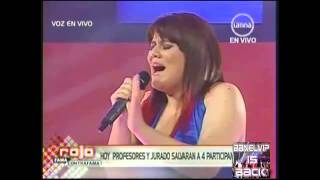 Rojo Fama Contra fama canta ANA LUCIA TEVEZ K-POP 