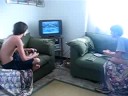 i due giacomi a moneglia combattono l'uno contro l'altro a crash bash, bestemmiando più volte il signore