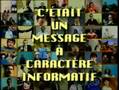 message a caractere informatif
