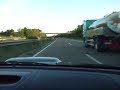 Saab 9-2X Aero on the Autobahn