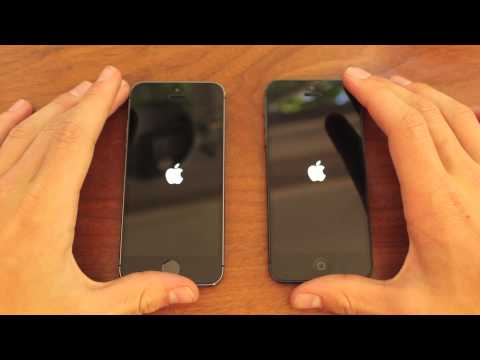 iPhone 5S vs iPhone 5: Boot Test (HD)