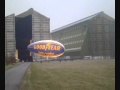 Goodyear Blimp SPIRIT OF SAFETY G-HLEL 2012 SEASON START Cardington Shed 1 Bedfordshire