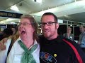 Todd of Hot 91 FM doing a