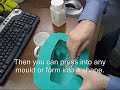 How to make a cast from a mould using Polymorph
