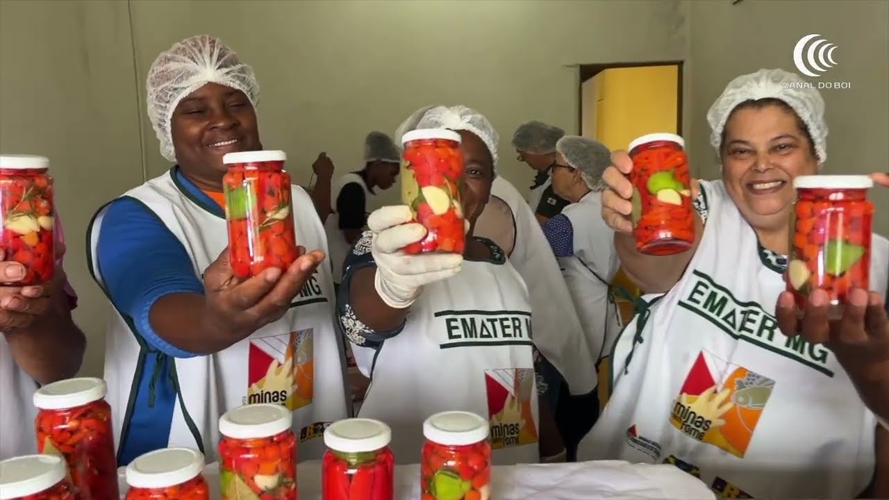 Curso de pimenta em conserva é realizado com produtores de Paula Cândido/MG