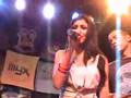 Paula Deanda Performing "Doing Too Much Live" at Glas 