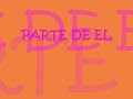 PARTE DE EL - LA SIRENITA - Cover