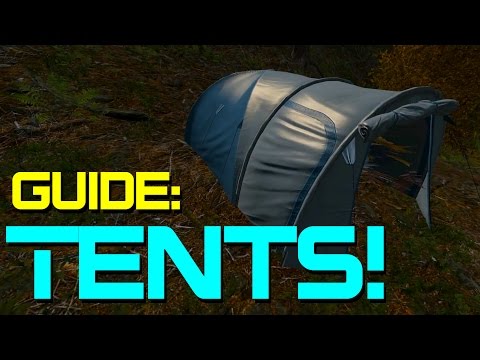 Guide - A quick look at tents in DayZ Standalone. This guide includes where to find the tent, how to use it, how to protect your tent from thieves and where you can place you tent. TWITTER: https://twitte...