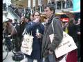 Liberation joins a Flash Mob at Liverpool Street Station for the London Freeze