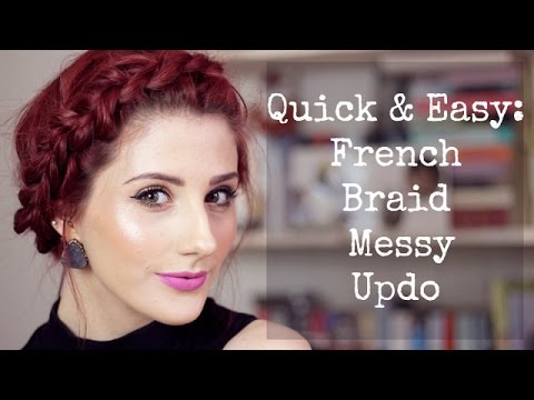 how to easy updos for short hair