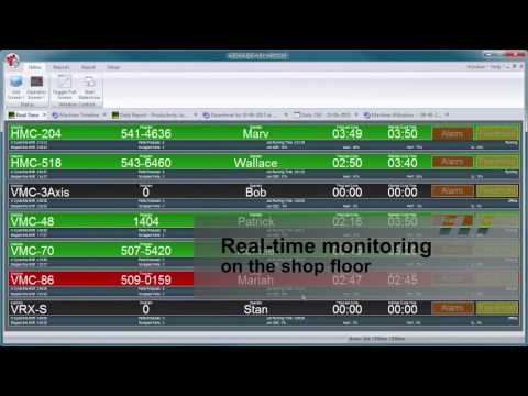 Cimco MDC CNC Machine Monitoring software from HA Mideast