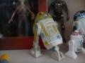 My R2-D2 and C3P0 tribute shelf