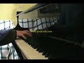 chris brown   with you  piano cover 