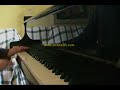 chris brown   with you  piano cover 