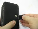 PDair Leather Case for Asus MyPal A696/A686 - Book (Black)
