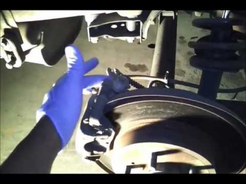How to replace Rear Brakes Pads and Rotors on an Infiniti/Nissan DIY