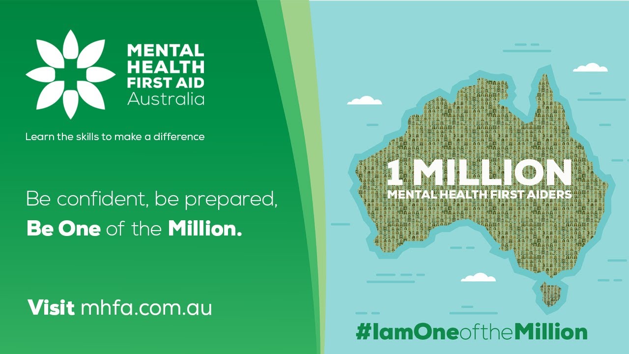 Standard Mental Health First Aid - Be One of the Million
