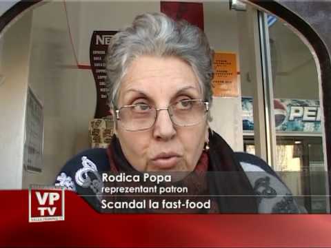 Scandal la fast-food