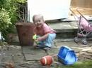Bertie and the water pistol