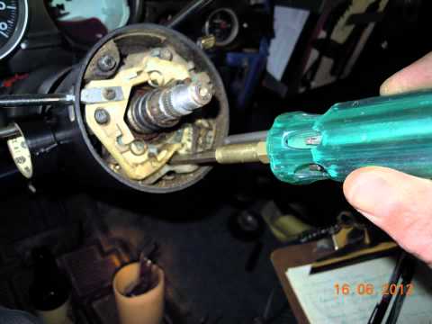 how to rebuild chevy steering column